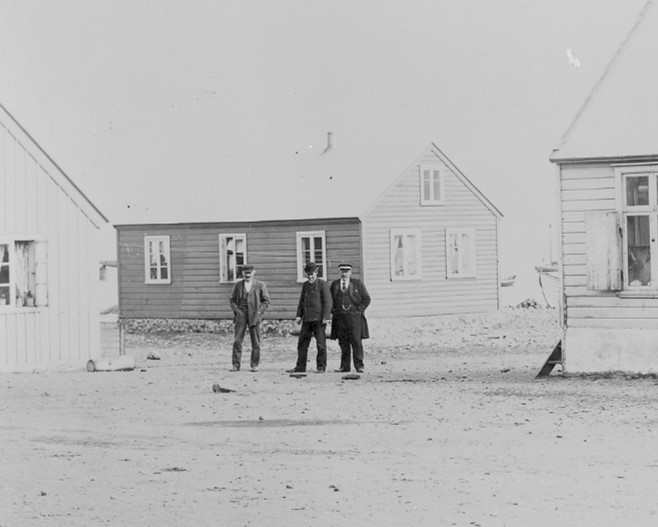 Brimgarður um 1910. Mynd úr safni HSk.