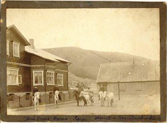 Ljósmynd af Villa Nova tekin á tímabilinu 1905-1912. Mynd úr safni HSk.