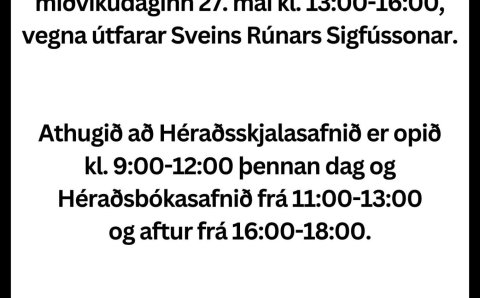 Útför Sveins Rúnars Sigfússonar